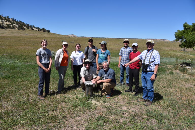 CREWS researchers and students tour Rosebud Mine outside of Colstrip